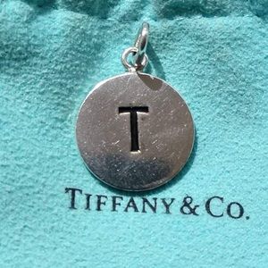 Tiffany & Co. Silver 925 “T” Charm